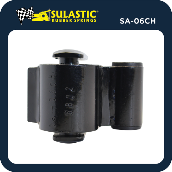 Sulastic Rubber Springs. Leaf Spring Shackle